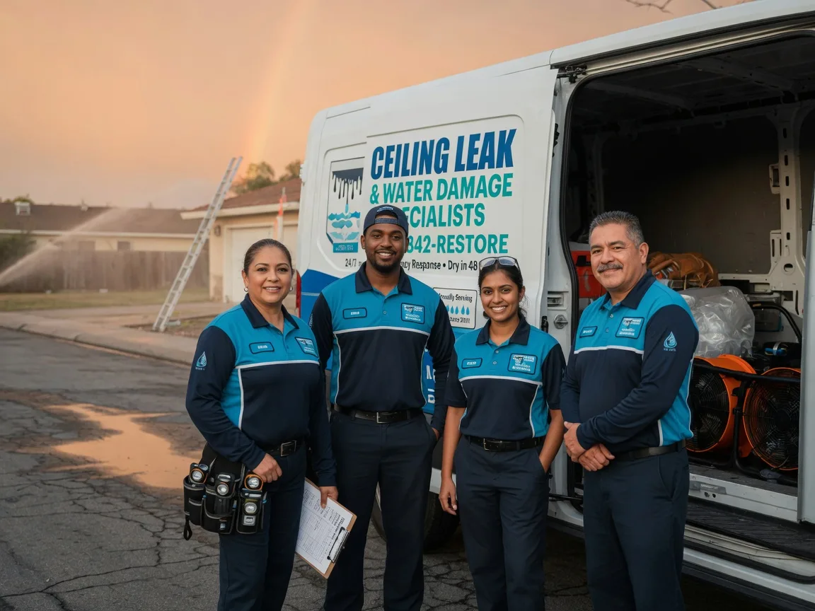 Ceiling Leak Cleanup company in Hennessey, OK